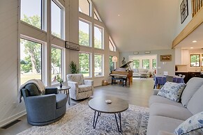 Lakefront Sunburg Vacation Rental w/ Boat Dock!