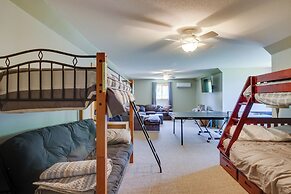 Lakefront Sunburg Vacation Rental w/ Boat Dock!