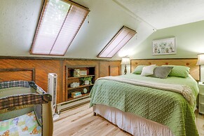 Lakefront St Marys Getaway w/ Boat Dock + Fire Pit
