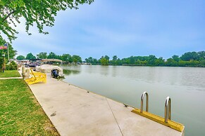 Lakefront St Marys Getaway w/ Boat Dock + Fire Pit