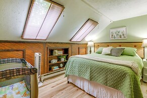 Lakefront St Marys Getaway w/ Boat Dock + Fire Pit