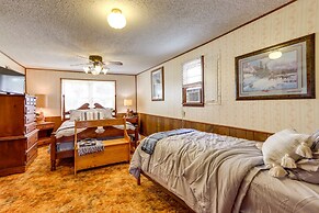 Quiet Countryside Weaubleau Home w/ Patio & Grill!