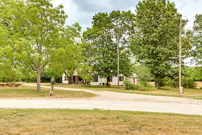 Quiet Countryside Weaubleau Home w/ Patio & Grill!