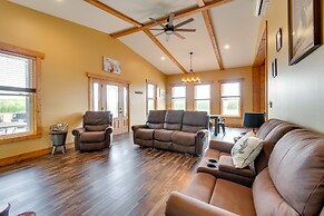 Tranquil La Prairie Retreat w/ Patio & Fireplace!