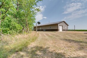 Tranquil La Prairie Retreat w/ Patio & Fireplace!