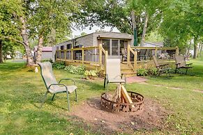 Waterfront Wahkon Home w/ Wraparound Deck & Docks