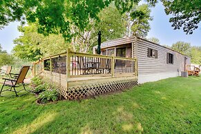 Waterfront Wahkon Home w/ Wraparound Deck & Docks