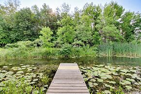 Waterfront Wahkon Home w/ Wraparound Deck & Docks