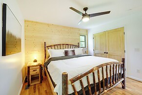 Peaceful Purlear Vacation Rental w/ Creek Access!