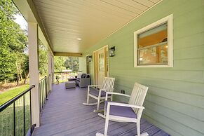 Peaceful Purlear Vacation Rental w/ Creek Access!