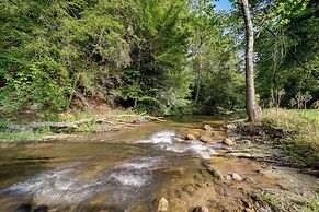 Peaceful Purlear Vacation Rental w/ Creek Access!