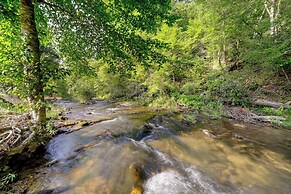 Peaceful Purlear Vacation Rental w/ Creek Access!
