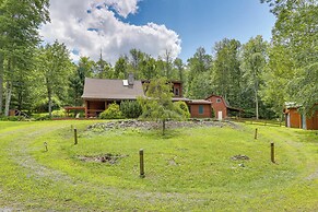 1 Mi to River: Cabin w/ Fire Pit in Milanville!