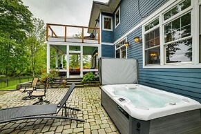Secluded Ithaca Home w/ Hot Tub ~ 5 Mi to Cornell!