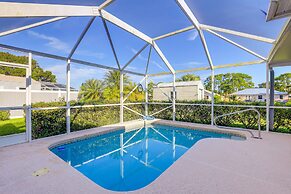 Charming St Lucie River Retreat w/ Pool & Dock!