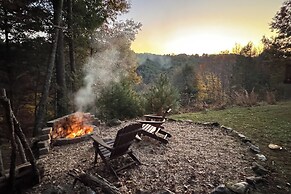 Mtn View + Fire Pit: Pet-friendly Woodlawn Cabin!